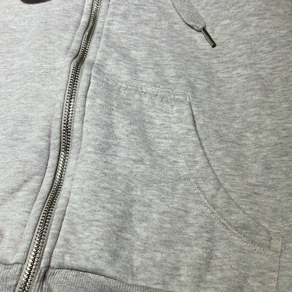 🟪H&M baby pink xs zip up hoodie - Picture 5 of 6